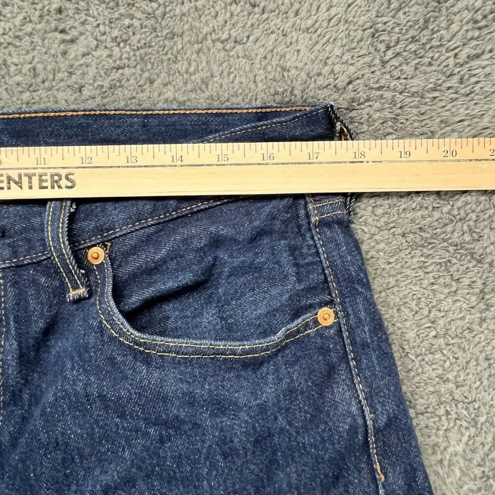 Levis solid blue 501